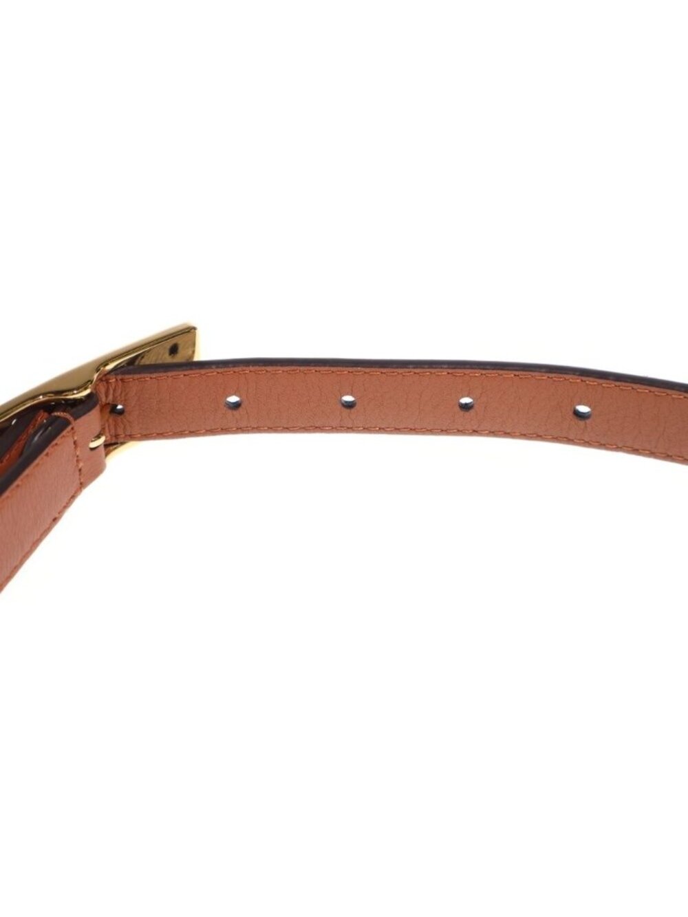 Louis Vuitton Monogram Reverse LV Duo 18 mm Leather Belt Brown Gold - Picture 5 of 6